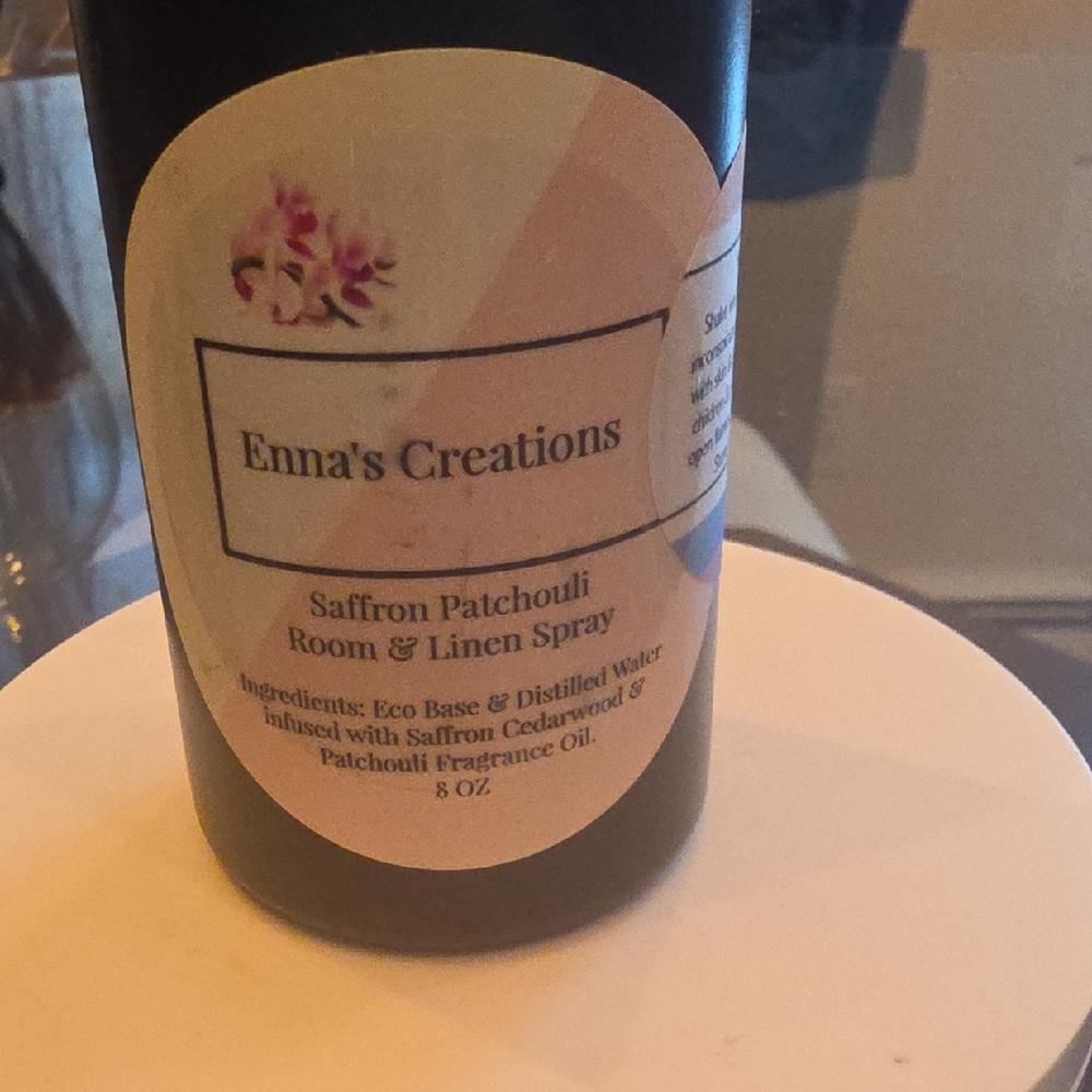 Enna's Creations Saffron Patchouli Spray